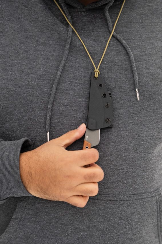 TOPS Frog Market Special Mini 1095HC Fixed Blade Knife