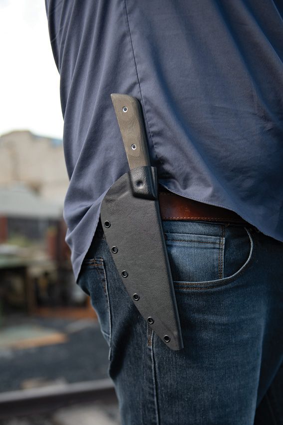 TOPS Frog Market Special XL Fixed Blade 7.5" 1095HC Steel