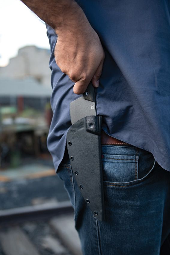 TOPS Frog Market Special XL Fixed Blade 7.5" 1095HC Steel