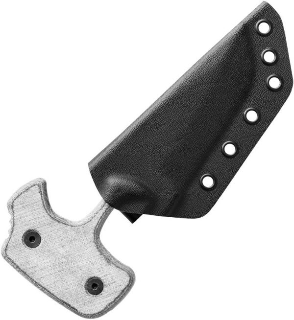 TOPS Grim Ripper Fixed Blade Knife 1095HC Steel Black Micarta