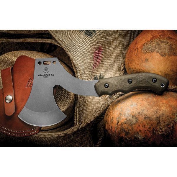 TPGRAX01_add_02.jpg TOPS Grandpas Axe - Green Micarta Handle