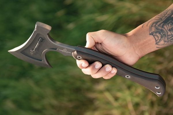 TOPS Hammer Hawk 6.5" Fixed Blade Axe 1075HC Cerakote USA