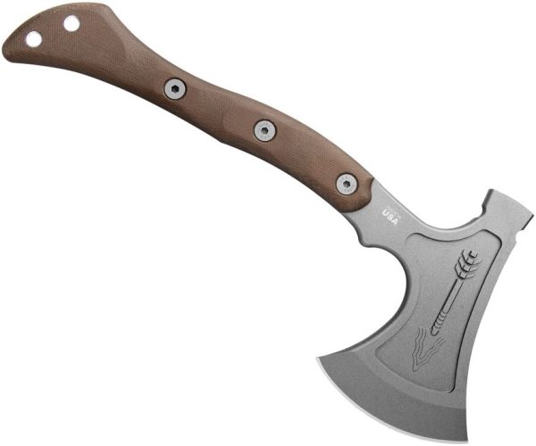 TOPS Hammer Hawk 6.5" Fixed Blade Axe 1075HC Cerakote USA