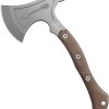 TOPS Hammer Hawk Axe Backup Fixed Blade 1075HC Steel Green Micarta