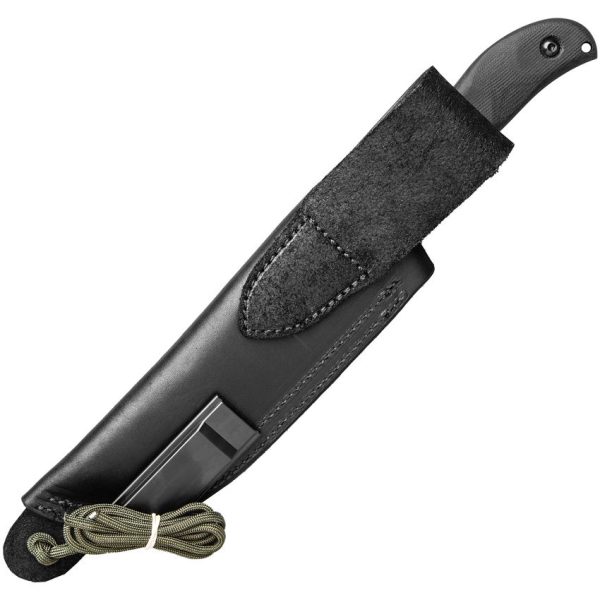 TOPS Silent Hero Smooth Fixed Blade 1095HC Steel Hunting Knife