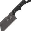 TOPS Ivie Neck Knife 1095HC Steel Wharncliffe Fixed Blade