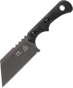 TOPS Ivie Neck Knife 1095HC Steel Wharncliffe Fixed Blade