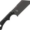 TOPS Ivie Neck Knife 1095HC Steel Wharncliffe Fixed Blade