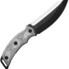 TOPS Loner Fixed Blade Knife 1095 Steel Black Micarta USA