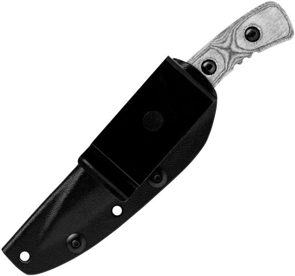 TOPS Little Bro Fixed Blade Knife 1095 Steel Micarta Handle