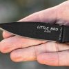 TOPS Little Bro Fixed Blade Knife 1095 Steel Micarta Handle