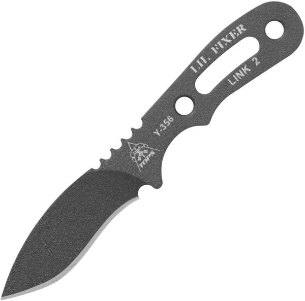 TOPS Lil Fixer Fixed Blade 1095 Carbon Steel Tactical Neck Knife