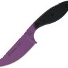 TOPS Lioness Elite Fixed Blade Knife 4" 1095 Carbon Purple