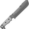 TOPS M4X Punisher Fixed Blade Knife 1095 Steel Gray Micarta