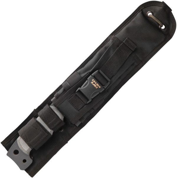 TOPS M4X Punisher Fixed Blade Knife 1095 Steel Gray Micarta