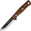 TOPS Fieldcraft 3.5 Fixed Blade Knife 1095HC Steel Tan Micarta