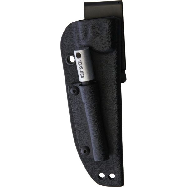 TOPS Fieldcraft 3.5 Fixed Blade Knife 1095HC Steel Tan Micarta