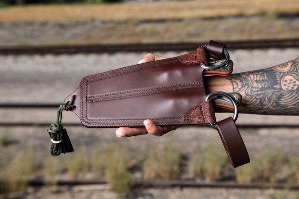 TOPS Muley Combo Leather Fixed Blade 154CM Stainless G10