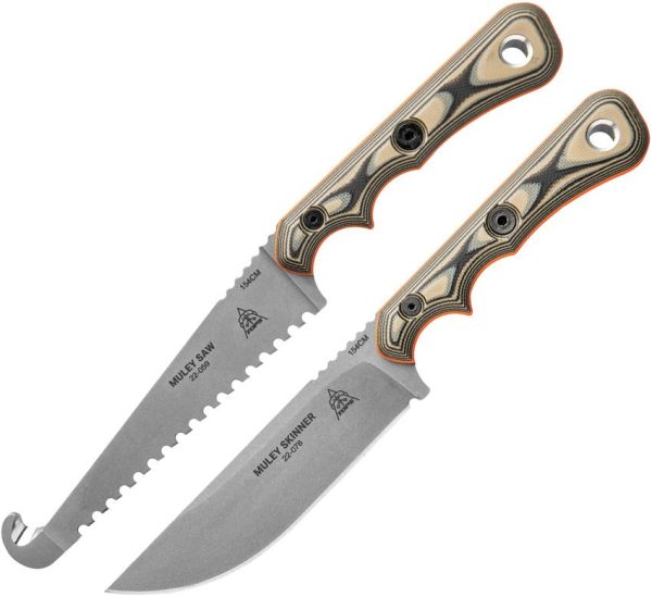 TOPS Muley Combo Fixed Blade 154CM Stainless G10 Kydex