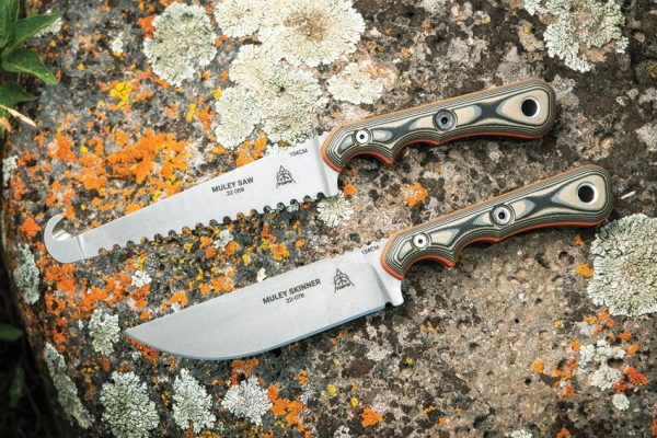 TOPS Muley Combo Fixed Blade 154CM Stainless G10 Kydex