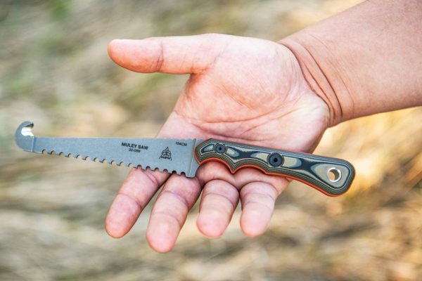 TOPS Muley Combo Fixed Blade 154CM Stainless G10 Kydex