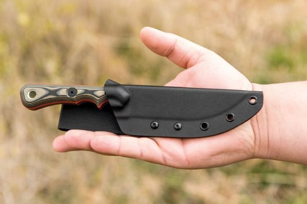 TOPS Muley Combo Fixed Blade 154CM Stainless G10 Kydex