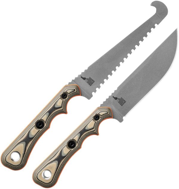 TOPS Muley Combo Fixed Blade 154CM Stainless G10 Kydex