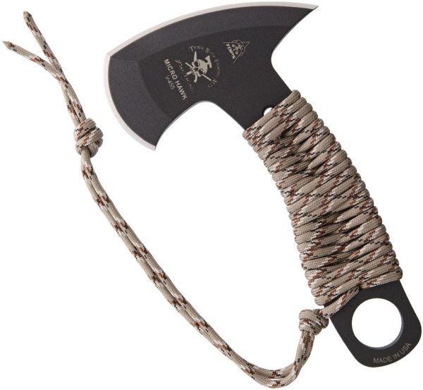 TOPS Micro Hawk 1095 Carbon Steel Fixed Blade Tactical Axe
