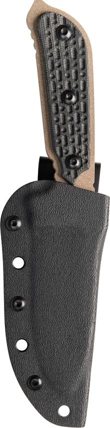 TOPS Mil-Spie3 Elite Fixed Blade Knife 1095HC Steel Tan Coyote