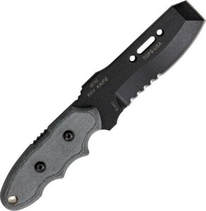 TOPS Mini Pry Knife Fixed Blade 5160 Spring Steel USA