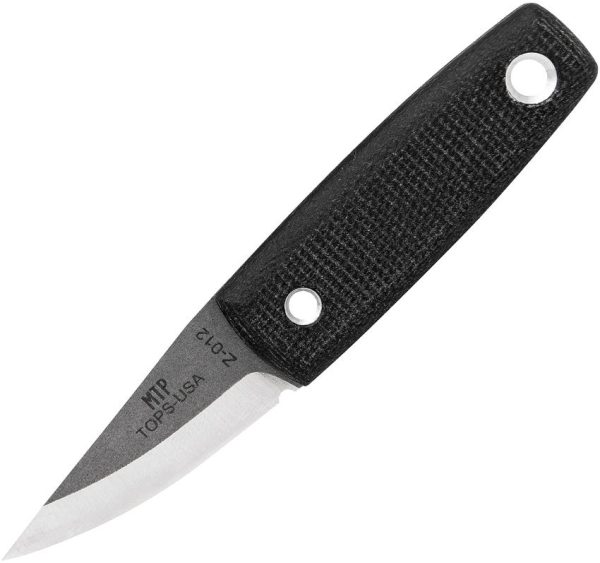 TOPS Mini Tanimboca Puukko Fixed Blade Knife 1095HC Steel