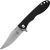 TOPS MSF Linerlock Black Elmax Folding Knife USA Made