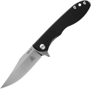 TOPS MSF Linerlock Black Elmax Folding Knife USA Made