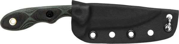TOPS Mini Scandi Green Fixed Blade Knife 1095 Steel