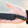 TOPS Mini Scandi Green Fixed Blade Knife 1095 Steel