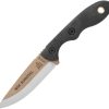 TOPS Mini Scandi Survival Fixed Blade 1095HC Coyote Tan