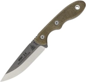 TOPS Mini Scandi Knife Rockies Fixed Blade 1095HC Steel