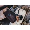 TOPS Mini Slingshot Fixed Blade Knife Black Micarta USA Made