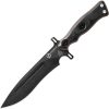 TOPS Operator 7 Blackout Fixed Blade Knife 1075HC Steel