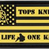 TOPS Flag Patch Hook Loop - 1.75 x 3 inches