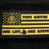 TOPS Flag Patch Hook Loop - 1.75 x 3 inches