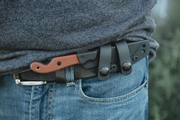 TOPS Pit Stop 3 Fixed Blade - Tan Micarta