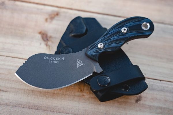 TOPS Quick Skin Fixed Blade 1095HC Steel Tactical Knife