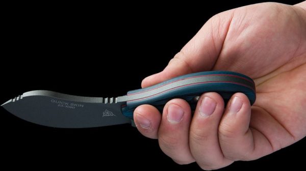 TOPS Quick Skin Fixed Blade 1095HC Steel Tactical Knife