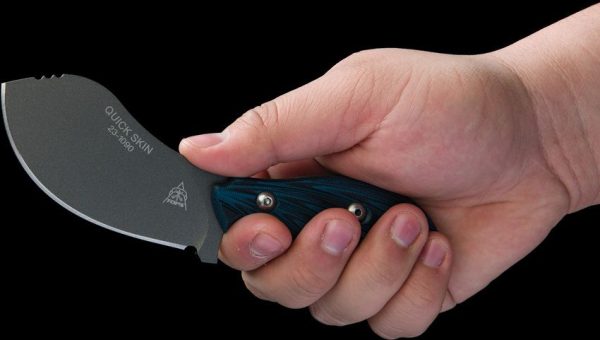 TOPS Quick Skin Fixed Blade 1095HC Steel Tactical Knife