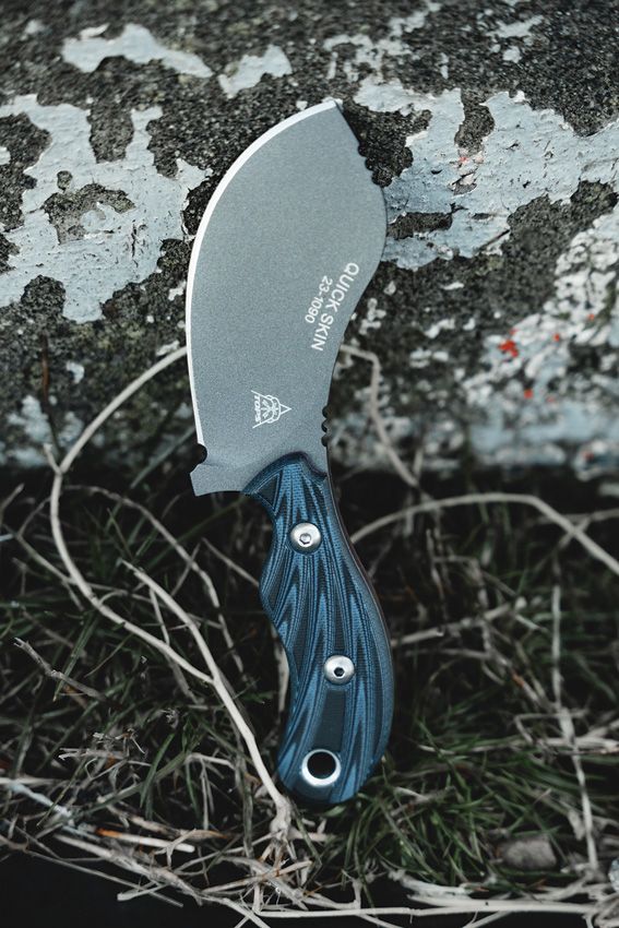 TOPS Quick Skin Fixed Blade 1095HC Steel Tactical Knife