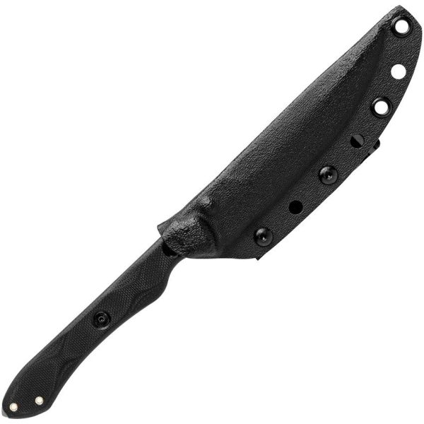 TOPS Rapid Strike Fixed Blade Knife 154CM Stainless Black G10
