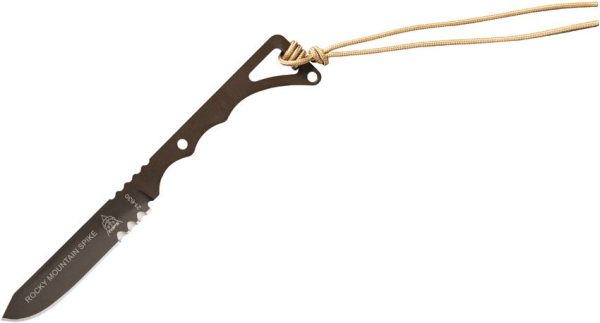 TOPS Rocky Mountain Spike Fixed Blade 1095 Steel Tactical Knife