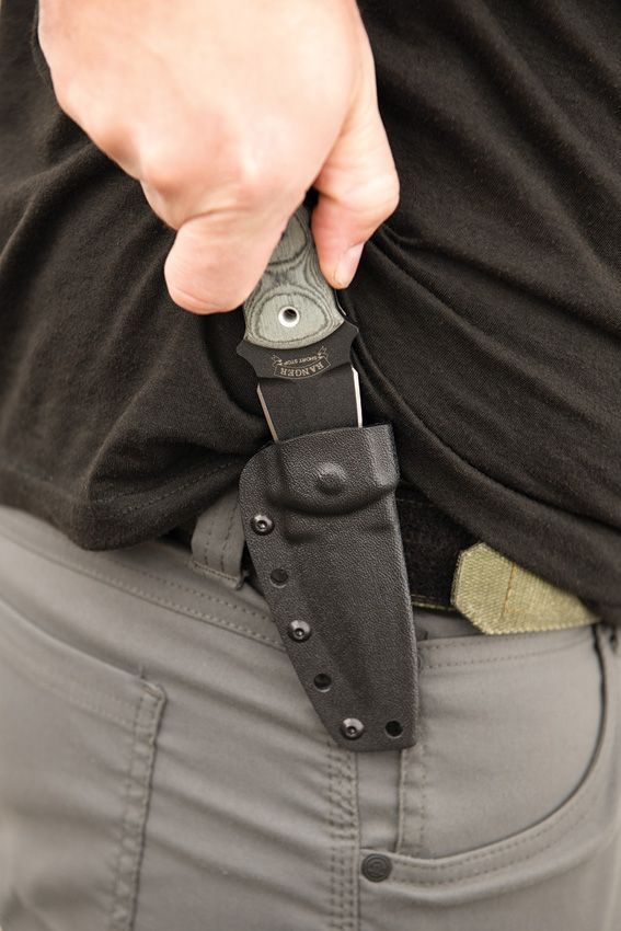 TOPS Ranger Short Stop Fixed Blade 1095 Carbon Steel USA