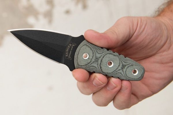 TOPS Ranger Short Stop Fixed Blade 1095 Carbon Steel USA